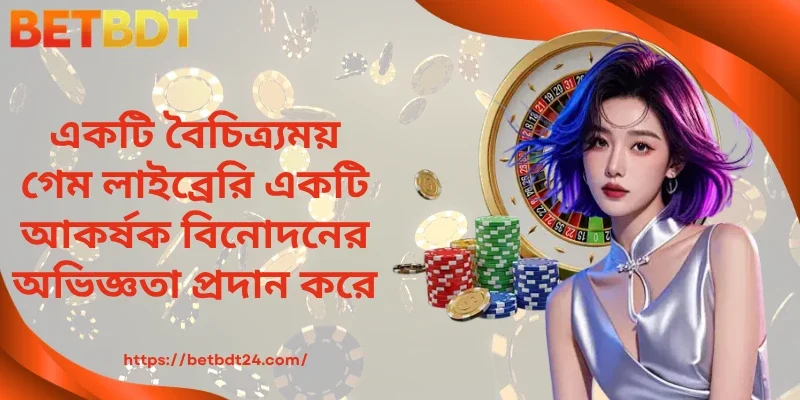 একটি বৈচিত্র্যময় গেম লাইব্রেরি আকর্ষক বিনোদনের অভিজ্ঞতা প্রদান করে