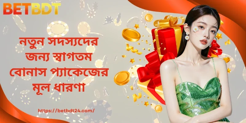 নতুন সদস্যদের জন্য স্বাগতম বোনাস প্যাকেজের মূল ধারণা