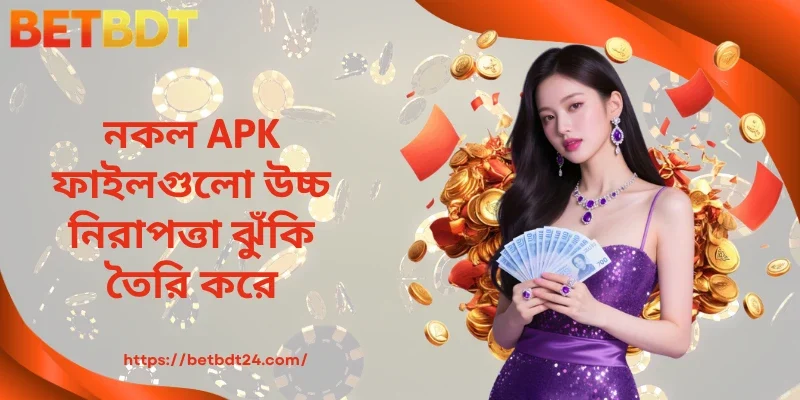 নকল APK ফাইলগুলো উচ্চ নিরাপত্তা ঝুঁকি তৈরি করে