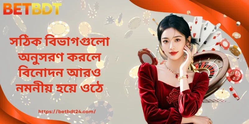সঠিক বিভাগগুলো অনুসরণ করলে বিনোদন আরও নমনীয় হয়ে ওঠে